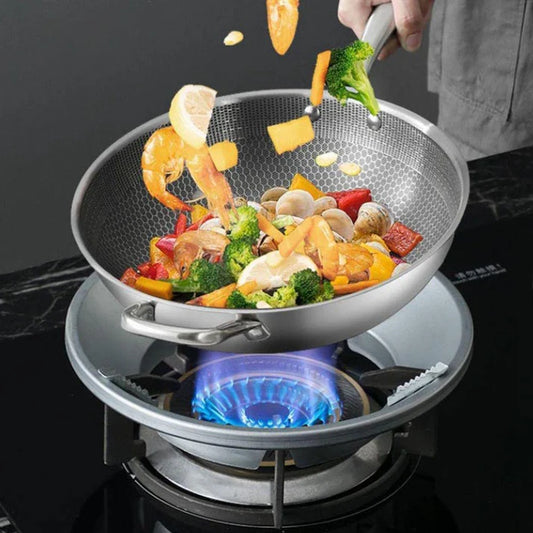 Fire & Windproof Energy Saving Gas Stove Stand ( PACK OF 2 )( BUY 1 GET 1 FREE TODAY )